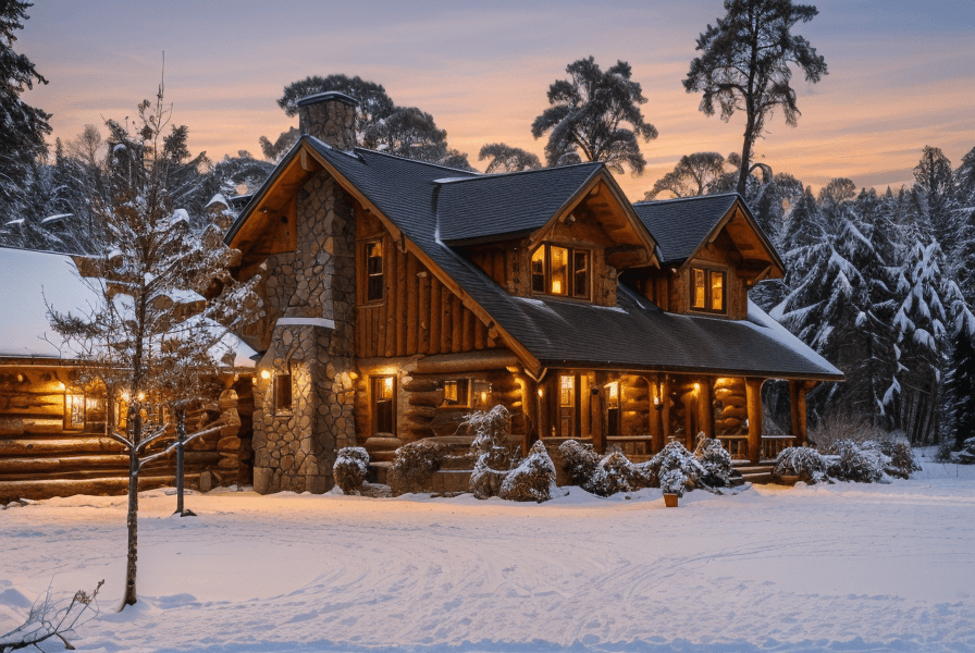 斯堪的纳维亚原木小屋 preview